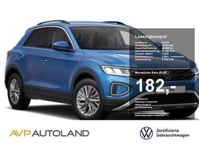 Gebraucht VW T-Roc Life 110 PS (80 kW) 2023 Ravennablau SUV
