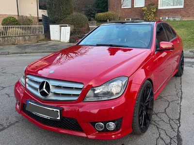 Rot Gebraucht 2014 Mercedes C350 Avantgarde Limousine | 12.800 € (Guter Preis)