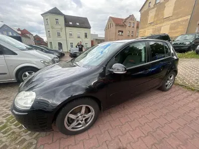 Gebraucht VW Golf VI Goal 102 PS (75 kW) 2008 Schwarz Kleinwagen