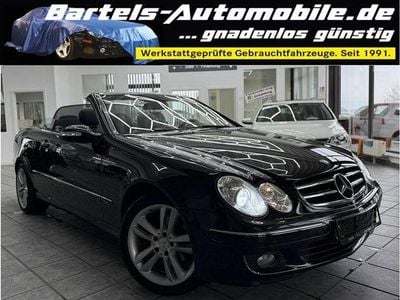 Gebraucht Mercedes CLK200 Avantgarde 184 PS (135 kW) 2007 Schwarz Cabrio