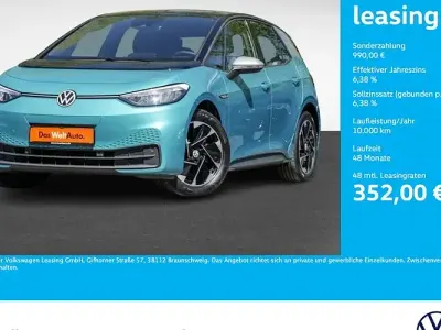 Gebraucht VW ID.3 Pro Performance 150 kW (204 PS) 2022 Blau Kleinwagen