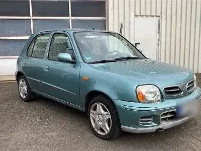 Brugt Nissan Micra 60 HK (44 kW) 2002 Blå Hatchback