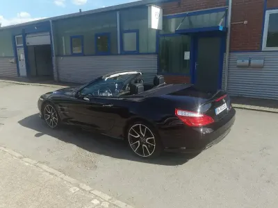 Gebraucht Mercedes SL500 435 PS (319 kW) 2013 Schwarz Cabrio