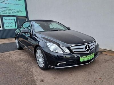 Gebraucht Mercedes E200 184 PS (135 kW) 2010 Schwarz Cabrio
