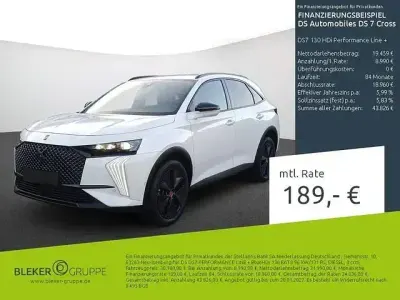 Usata DS Automobiles DS7 Crossback Performance Line Plus 131 CV (96 kW) 2023 Bianco SUV