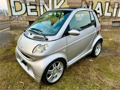 Gebraucht Smart ForTwo Cabrio Brabus 75 PS (55 kW) 2003 Silber Cabrio
