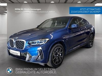 Gebraucht BMW X4 M Sport 190 PS (139 kW) 2024 Blau SUV
