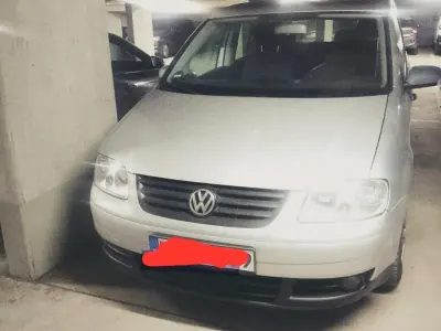 Gebraucht VW Touran 74 PS (54 kW) 2004 Silber Van / Kleinbus