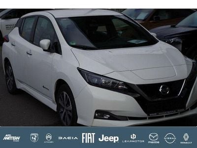 Usata Nissan Leaf Acenta 110 kW (150 CV) 2018 Bianco Utilitaria