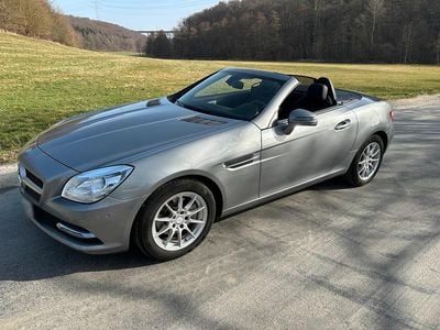 Gebraucht Mercedes SLK200 184 PS (135 kW) 2014 Grau Cabrio