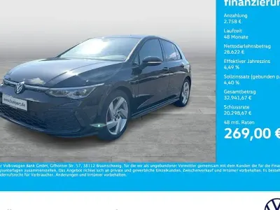 Brugt VW Golf VIII GTD 200 HK (147 kW) 2024 Sort Sedan