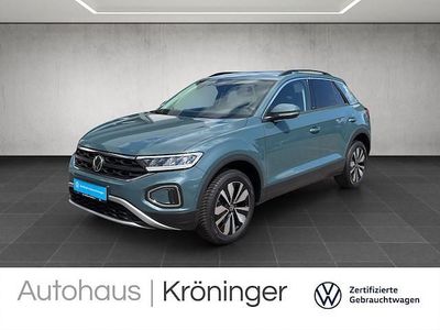 Gebraucht VW T-Roc Move 150 PS (110 kW) 2024 Petroleum blue metallic SUV
