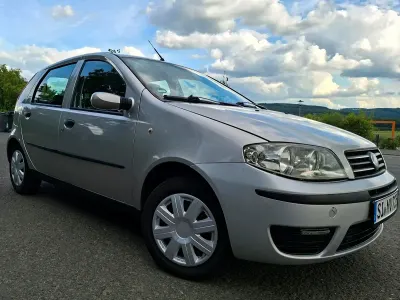 Gebraucht Fiat Punto 72 PS (52 kW) 2003 Silber Kleinwagen