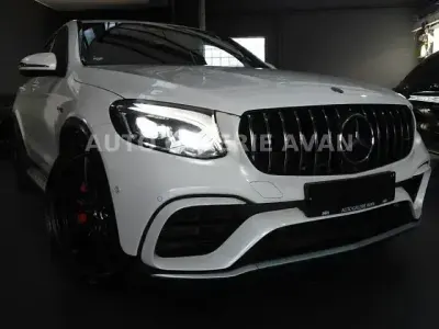 Brugt Mercedes GLC63 AMG AMG 510 HK (375 kW) 2018 Hvid Coupe