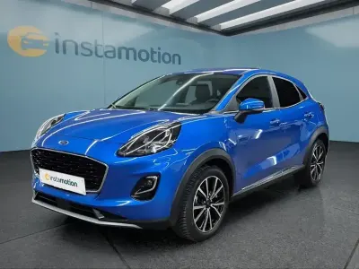 Gebraucht Ford Puma Titanium 125 PS (91 kW) 2021 Blau SUV