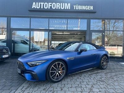 Gebraucht Mercedes SL63 AMG AMG 585 PS (430 kW) 2022 Blau Cabrio