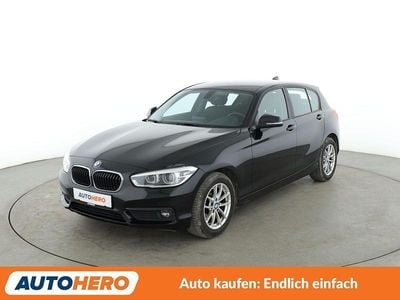 Gebraucht BMW 116 109 PS (80 kW) 2019 Schwarz Kleinwagen