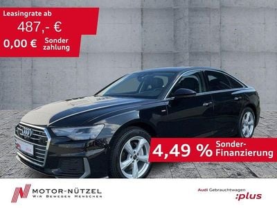 Gebraucht Audi A6 Design 204 PS (150 kW) 2023 Mythosschwarz metallic Limousine