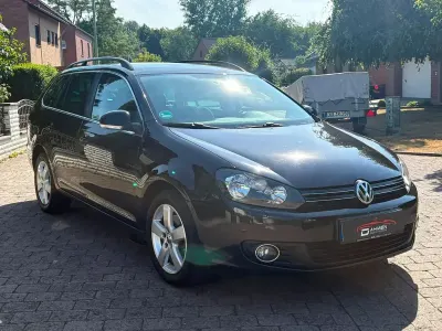 Gebraucht VW Golf VI Comfortline 122 PS (89 kW) 2010 Schwarz Kleinwagen