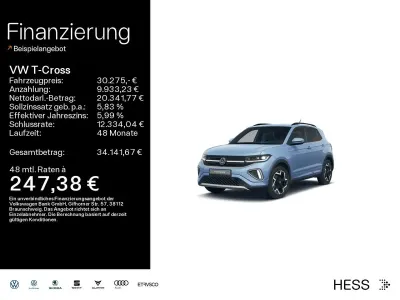 Używany VW T-Cross R-line 116 KM (85 kW) 2026 Niebieski SUV