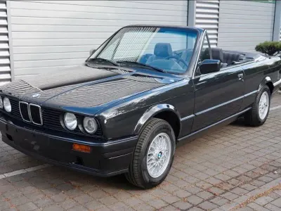 Gebraucht BMW 318 116 PS (85 kW) 1991 Schwarz Cabrio