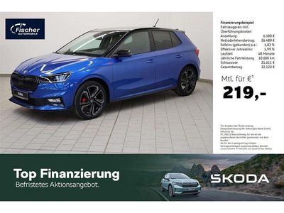 Nuova Skoda Fabia 177 CV (130 kW) 2026 Blu Utilitaria