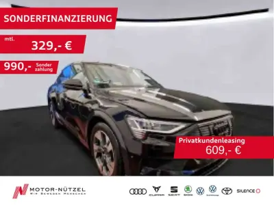 Brugt Audi e-tron S-Line 300 kW (408 HK) 2022 Sort SUV