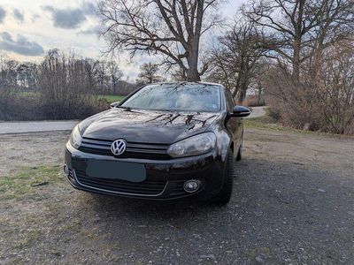 Gebraucht VW Golf VI Style 105 PS (77 kW) 2011 Schwarz Kleinwagen