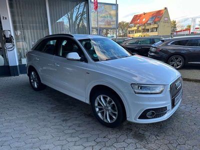 gebraucht Audi Q3 2.0 TDI S-Line Navi LED Scheckh.SHZ Keylessgo