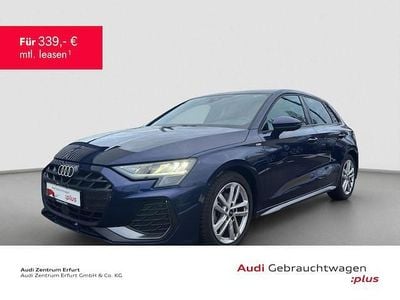 Navarrablau metallic Gebraucht 2025 Audi A3 S-Line Limousine | 34.280 € (Superpreis)