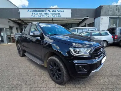 Gebraucht Ford Ranger Wildtrack 213 PS (156 kW) 2023 Obsidianschwarz metallic Pickup
