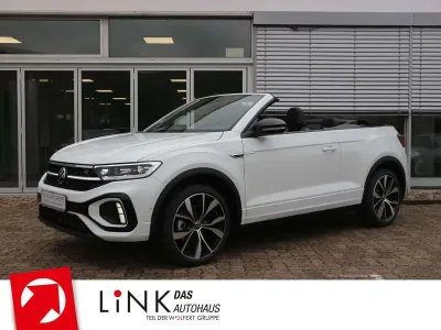 Neu VW T-Roc Cabriolet R-line 150 PS (110 kW) 2026 Pure white schwarz Cabrio
