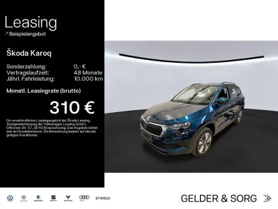 Gebraucht Skoda Karoq Ambition 116 PS (85 kW) 2023 Blau SUV