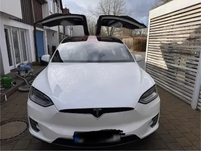 Gebraucht Tesla Model X 378 kW (515 PS) 2019 Weiß SUV