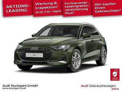 Distriktgrün metallic Gebraucht 2025 Audi A3 Advanced Plus Limousine | 32.640 € (Guter Preis)