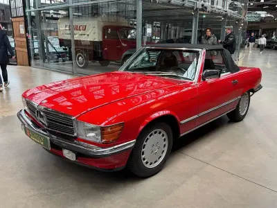 Occasion Mercedes SL300 179 ch (131 kW) 1986 Rouge Cabriolet