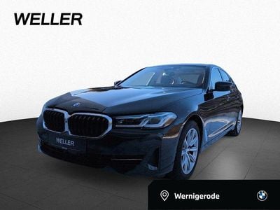 Gebraucht BMW 520 Sport Line 190 PS (139 kW) 2023 Black sapphire (schwarz) Limousine