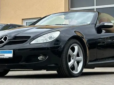 Brugt Mercedes SLK200 163 HK (119 kW) 2004 Sort Cabriolet