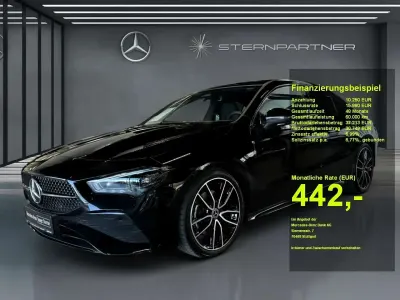 Brugt Mercedes CLA200 AMG 150 HK (110 kW) 2025 Sort Coupe