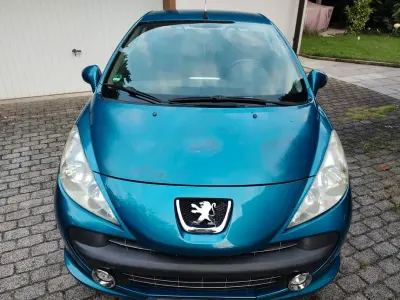 Gebraucht Peugeot 207 CC Sport 120 PS (88 kW) 2009 Blau Cabrio