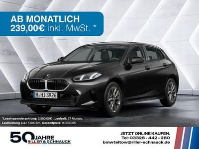 Neu BMW 120 Performance 170 PS (125 kW) 2025 Schwarz Kleinwagen