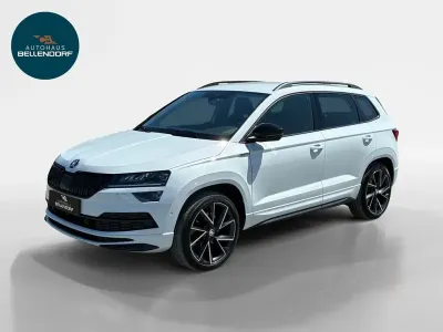 Gebraucht Skoda Karoq SportLine 190 PS (139 kW) 2022 Moonweiss metallic SUV