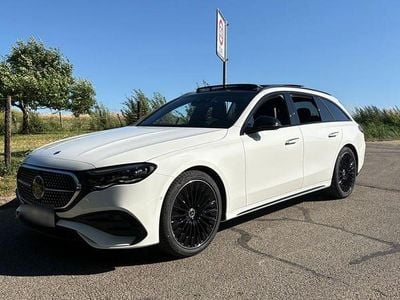 Usata Mercedes E220 AMG Line Premium Plus 197 CV (144 kW) 2025 Bianco Station wagon