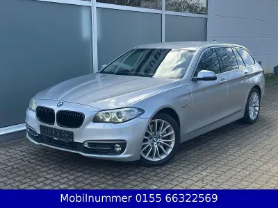 Brugt BMW 530 Luxury Line 258 HK (189 kW) 2017 Sølv Stationcar