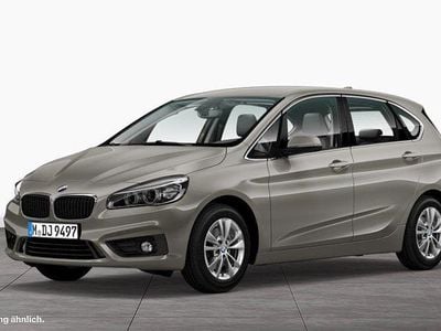 Gebraucht BMW 218 Active Tourer Advantage 136 PS (100 kW) 2017 Platinsilber met. Van / Kleinbus