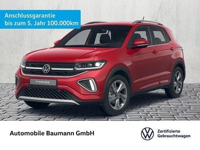 Kings red metallic Gebraucht 2024 VW T-Cross R-line SUV | 23.750 € (Fairer Preis)
