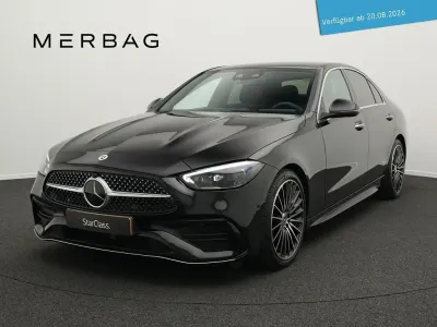 Gebraucht Mercedes C200 AMG Line Premium Plus 163 PS (119 kW) 2026 Schwarz Limousine