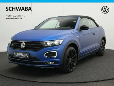 Gebraucht VW T-Roc Cabriolet R-line 150 PS (110 kW) 2021 Blau Cabrio