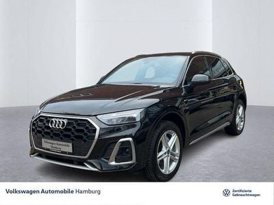 Gebraucht Audi Q5 S-Line 204 PS (150 kW) 2024 Mythosschwarz metallic (metallic) SUV
