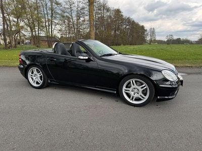 Usata Mercedes SLK32 AMG AMG 354 CV (260 kW) 2002 Nero Cabrio